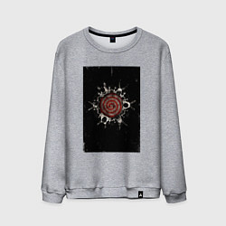 Свитшот хлопковый мужской Saw game, цвет: меланж