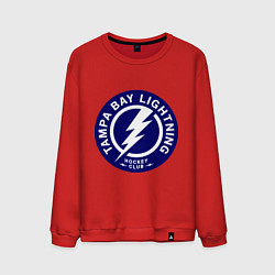 Свитшот хлопковый мужской HC Tampa Bay Lightning, цвет: красный