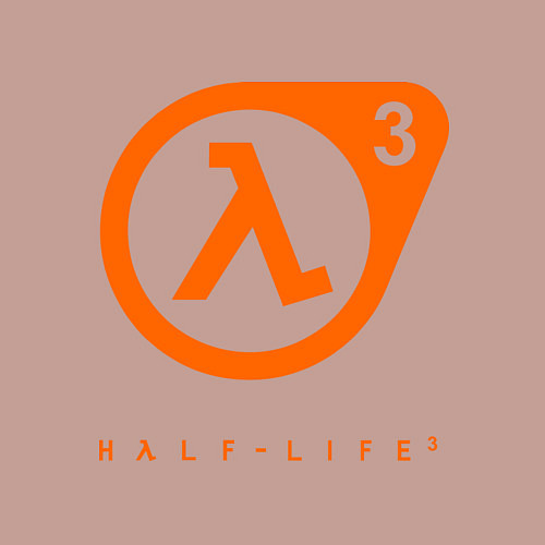 Мужской свитшот Half-Life 3 / Пыльно-розовый – фото 3