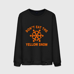 Мужской свитшот Dont eat the yelow snow