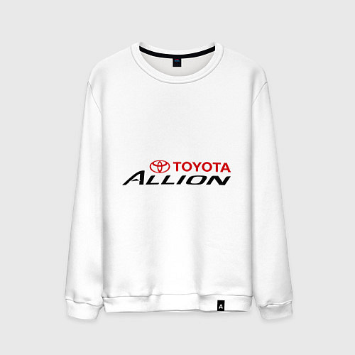Мужской свитшот Toyota Allion / Белый – фото 1