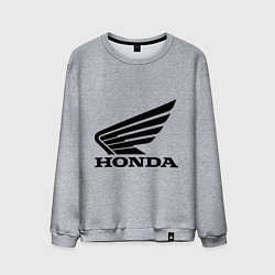 Свитшот хлопковый мужской Honda Motor, цвет: меланж