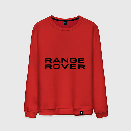 Мужской свитшот Range Rover / Красный – фото 1