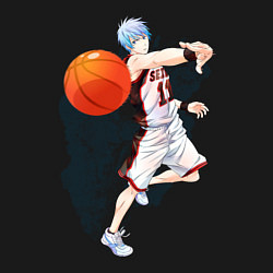 Свитшот хлопковый мужской Kuroko no Basket, цвет: черный — фото 2