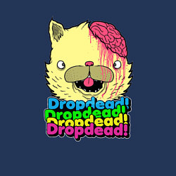 Свитшот хлопковый мужской Dropdead Kitty, цвет: тёмно-синий — фото 2