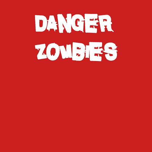 Мужской свитшот Зомби / Красный – фото 3