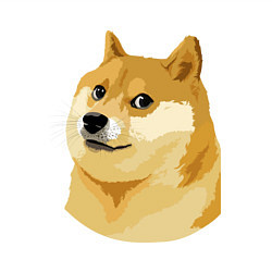Свитшот хлопковый мужской Doge, цвет: белый — фото 2