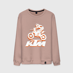 Мужской свитшот KTM белый