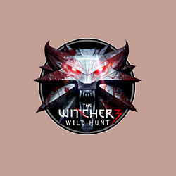 Свитшот хлопковый мужской The Witcher 3, цвет: пыльно-розовый — фото 2