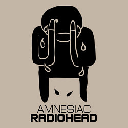 Свитшот хлопковый мужской Radiohead, цвет: миндальный — фото 2