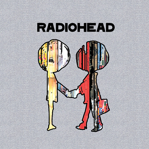 Мужской свитшот Radiohead Peoples / Меланж – фото 3