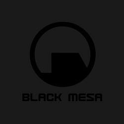 Свитшот хлопковый мужской Black Mesa: Logo, цвет: черный — фото 2