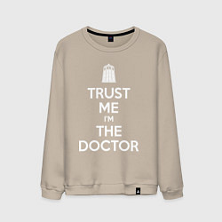 Мужской свитшот Trust me Im the doctor