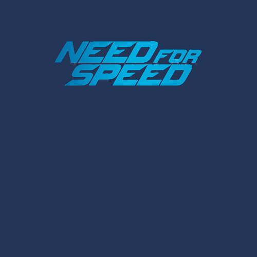 Мужской свитшот Need for speed / Тёмно-синий – фото 3