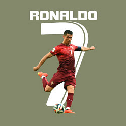 Свитшот хлопковый мужской Ronaldo 07, цвет: авокадо — фото 2