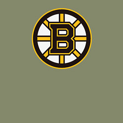 Свитшот хлопковый мужской Boston Bruins, цвет: авокадо — фото 2