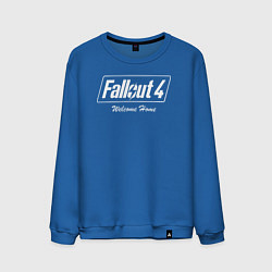 Свитшот хлопковый мужской Fallout 4: Welcome Home, цвет: синий