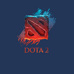 Свитшот хлопковый мужской Dota 2 Shadows, цвет: тёмно-синий — фото 2