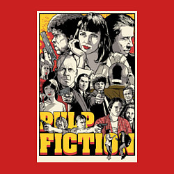 Свитшот хлопковый мужской Pulp Fiction Stories, цвет: красный — фото 2