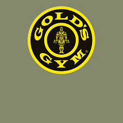 Свитшот хлопковый мужской Gold's Gym, цвет: авокадо — фото 2