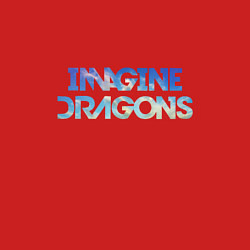 Свитшот хлопковый мужской Imagine Dragons: Clear Sky, цвет: красный — фото 2