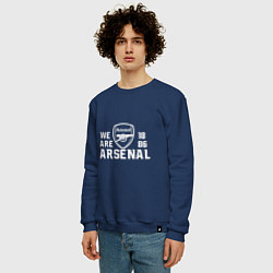 Свитшот хлопковый мужской We are Arsenal 1886, цвет: тёмно-синий — фото 2