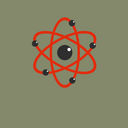 Свитшот хлопковый мужской Atomic Heart: Nuclear, цвет: авокадо — фото 2