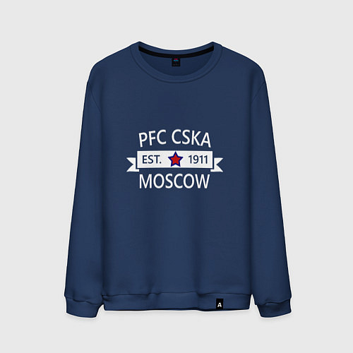 Мужской свитшот PFC CSKA Moscow / Тёмно-синий – фото 1