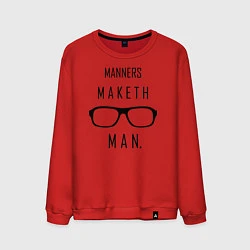 Мужской свитшот Kingsman: Manners maketh man