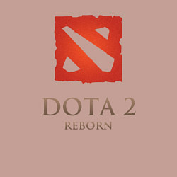 Свитшот хлопковый мужской Dota 2: Reborn, цвет: пыльно-розовый — фото 2