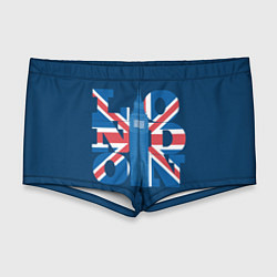 Мужские плавки London: Great Britain, цвет: 3D-принт