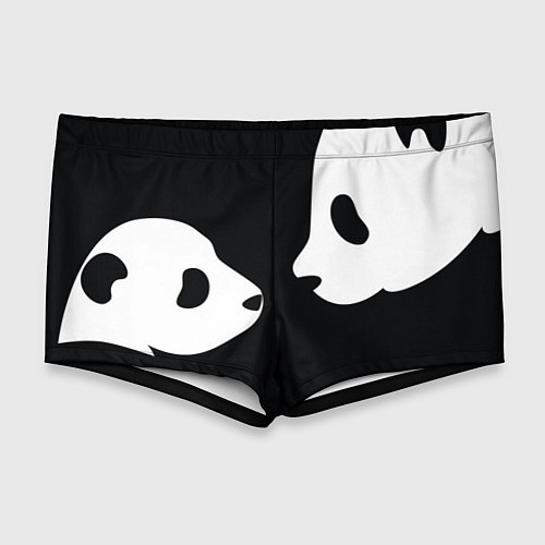 Мужские плавки Panda / 3D-принт – фото 1