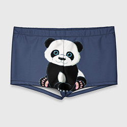 Мужские плавки Милая Панда Sweet Panda, цвет: 3D-принт