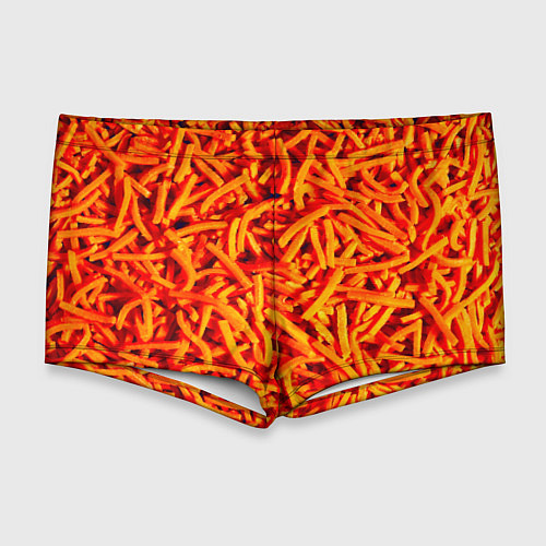 Мужские плавки Морковь / 3D-принт – фото 1