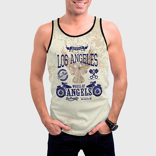 Мужская майка без рукавов Moto t-shirt 1 / 3D-Черный – фото 3