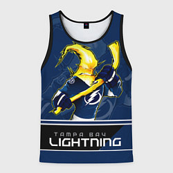 Майка-безрукавка мужская Bay Lightning, цвет: 3D-черный