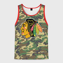 Мужская майка без рукавов Blackhawks Camouflage