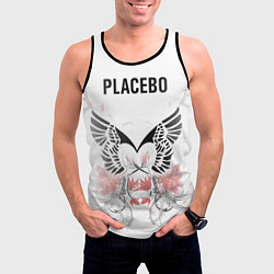 Майка-безрукавка мужская Placebo, цвет: 3D-черный — фото 2