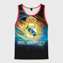 Майка-безрукавка мужская Real Madrid, цвет: 3D-красный