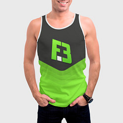 Майка-безрукавка мужская FlipSid3 Uniform, цвет: 3D-белый — фото 2