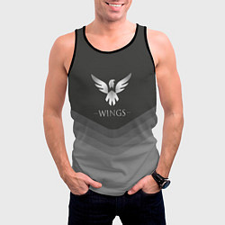 Майка-безрукавка мужская Wings Uniform, цвет: 3D-черный — фото 2