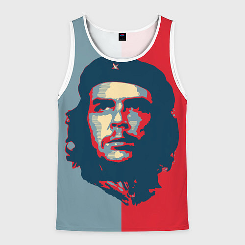 Мужская майка без рукавов Che Guevara / 3D-Белый – фото 1