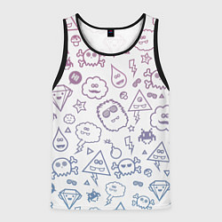 Мужская майка без рукавов Монстрики