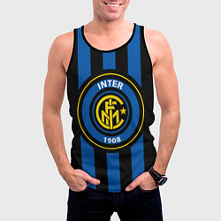 Майка-безрукавка мужская Inter FC 1908, цвет: 3D-черный — фото 2