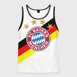 Майка-безрукавка мужская FC Bayern: Germany, цвет: 3D-черный