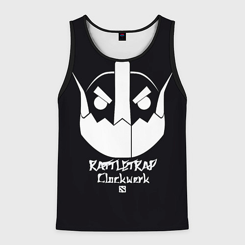 Мужская майка без рукавов Rattletrap: Clockwerk / 3D-Черный – фото 1