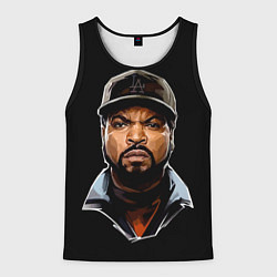Майка-безрукавка мужская Ice Cube, цвет: 3D-черный