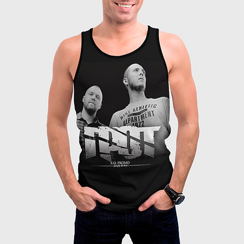 Мужская майка без рукавов ГРОТ: XO Promo / 3D-Черный – фото 3