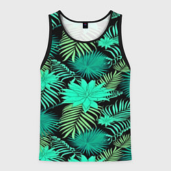 Мужская майка без рукавов Tropical pattern