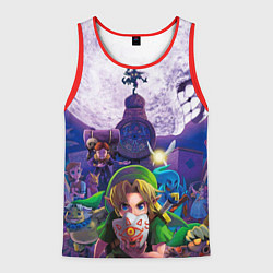 Майка-безрукавка мужская The Legend of Zelda, цвет: 3D-красный